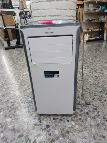Cecotec Aire Acondicionado Portátil con Mando a Distancia y Control Táctil ForceClima 7400 Soundless Touch. 7000 BTU, Pantalla LED, 4 Modos, 2 Velocidades, Cobertura 20m2